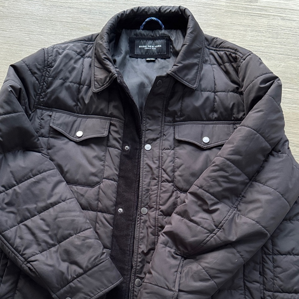 Marc New York Black Quilted Men's Jacket